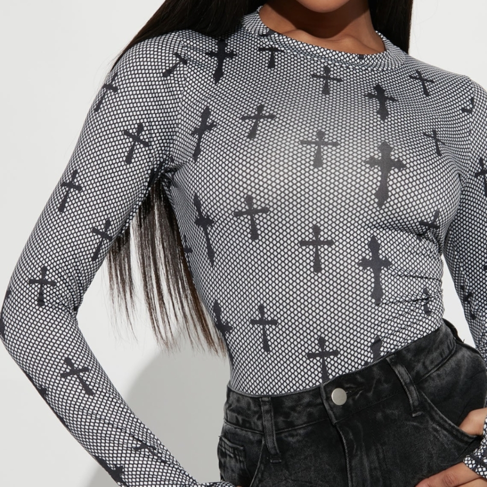 Don't cross me - bodysuit (L)